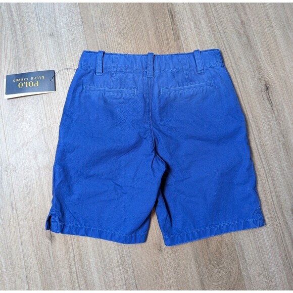 NWT Polo Ralph Lauren Size 4T Shorts Blue Cotton Pony MSRP 40$ - Picture 3 of 9